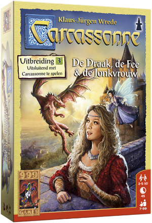Carcassonne: De Draak, De Fee en de Jonkvrouw