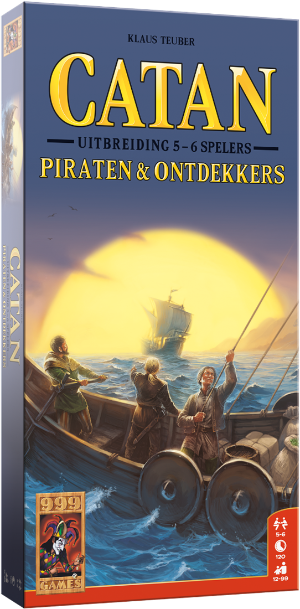 Catan: Piraten en Ontdekkers 5 - 6 Speler Uitbreiding