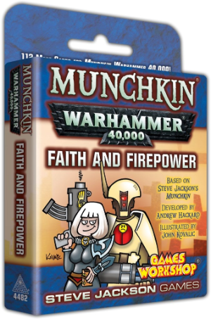 Munchkin Warhammer 40k Faith and Firepower